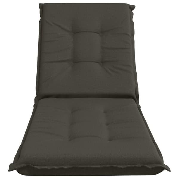 Solstol Kudde GEMERT 100% Polyester Antracit 190 x 60 x 9 cm