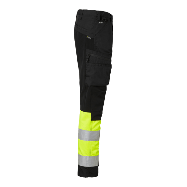 220 Service Trousers Black/fluorescent yellow Male