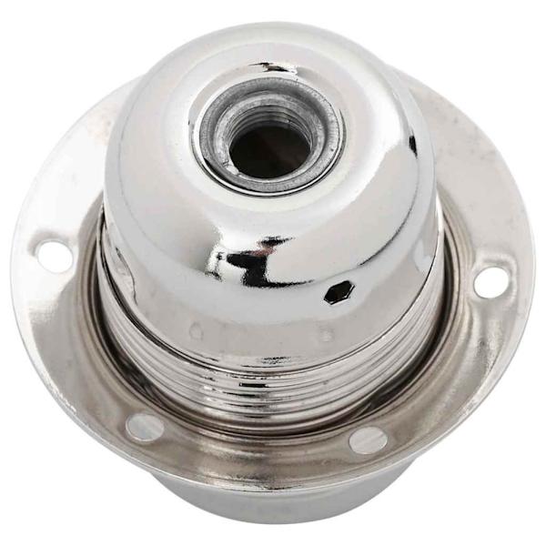Lamphållare 2 st Satin Nickel E27