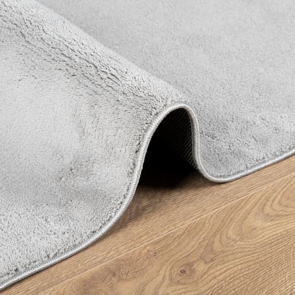 Matta OVIEDO kort lugg grå 80x250 cm