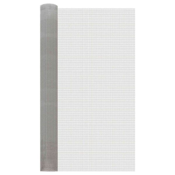 Nätduk 100 x 500 cm 6 Mesh Rostfritt stål 201 Silver