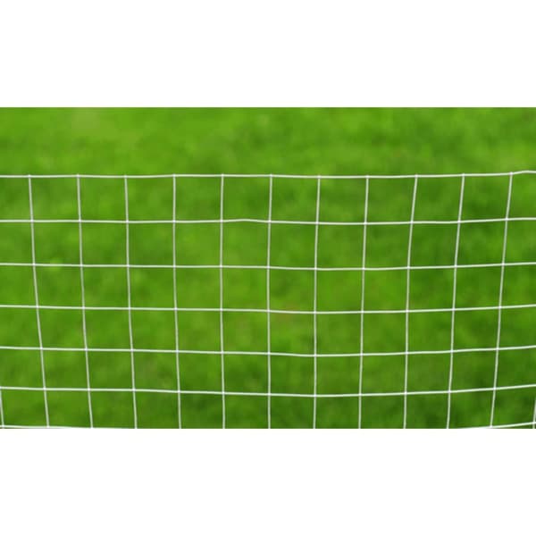 Nätstängsel galvaniserat stål kvadrat 1x25 m silver
