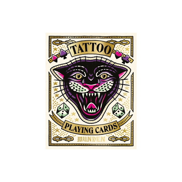 Tattoo Playing Cards (bok, eng)