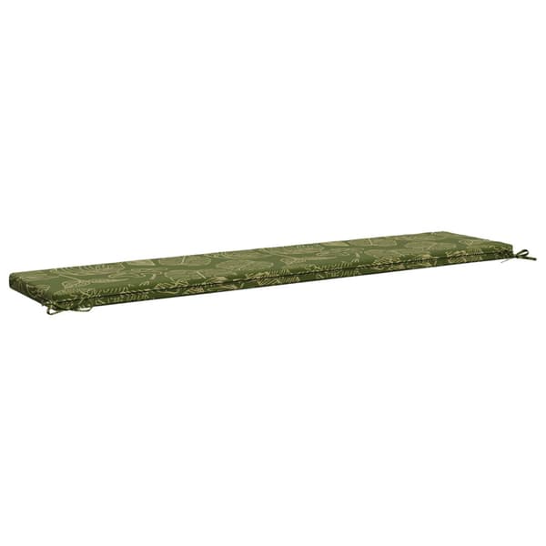Bänk kudde SOEST 100% Polyester Bladdesign 200 x 40 x 5 cm