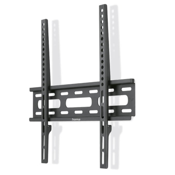 TV Wall Bracket Fixed VESA up to 400x400 75" Black Svart