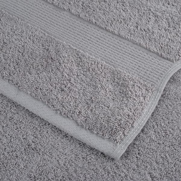 Premium gästhanddukar SOLUND 4 st grå 30x50cm 600gsm