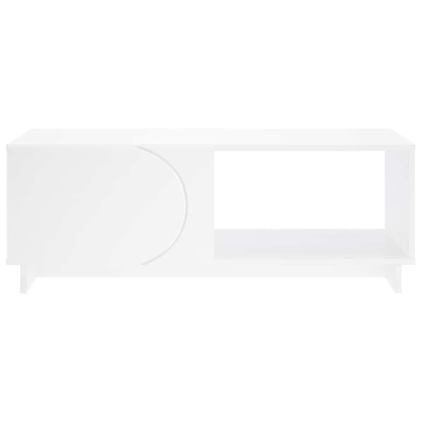 Kaffeebord Vit 95 x 50,5 x 35 cm Konstruerat trä