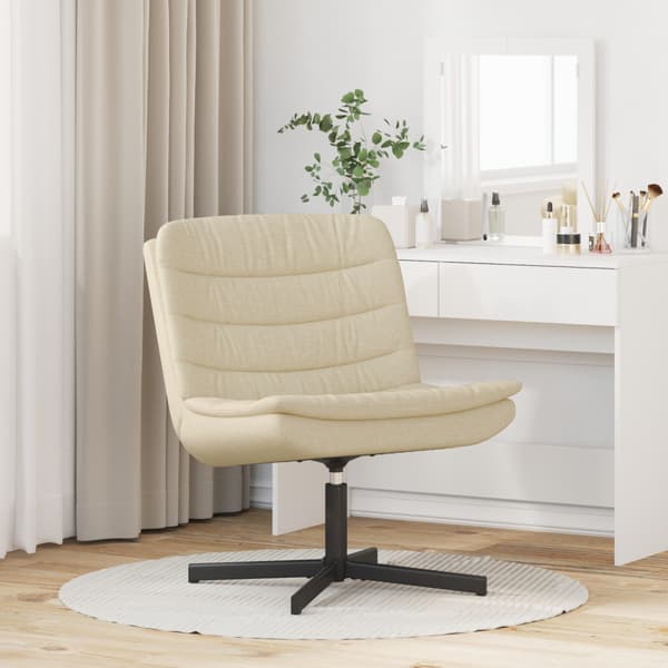 Skrivstol Kräm 63 x 75 x 76 cm tyg