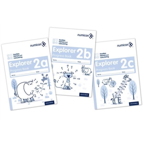 Numicon: Number, Pattern and Calculating 2 Explorer Progress Books ABC (Mixed pack) (häftad, eng)