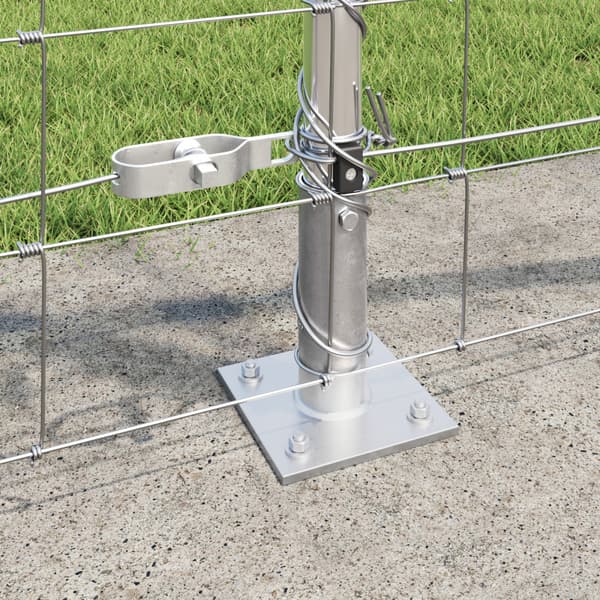 Stängselstolpe Galvaniserad 50 x 0,8 m Stål