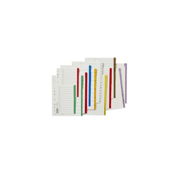 Register plastflik A-Ö röd 10/fp