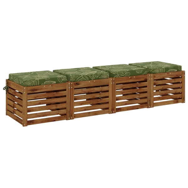 4-delade Sittdynor SOEST 4 st 100% Polyester Bladdesign