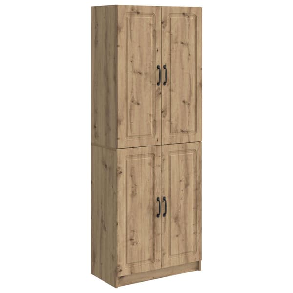 Skåpset 2 pcs Konstruerat trä