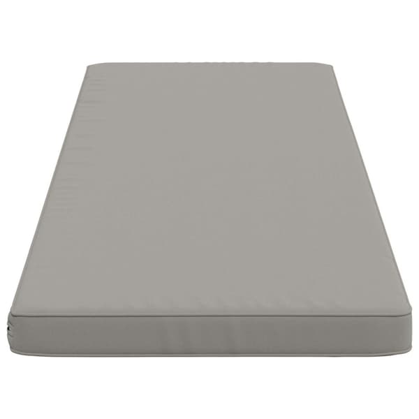 1-delad Bänk Kudde VUGHT 100% Polyester Grå 150 x 50 x 5 cm