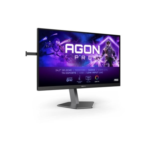 AOC AGON PRO AG246FK - AG6 Series - LED-skärm - Full HD (1080p) - 24" - HDR Svart