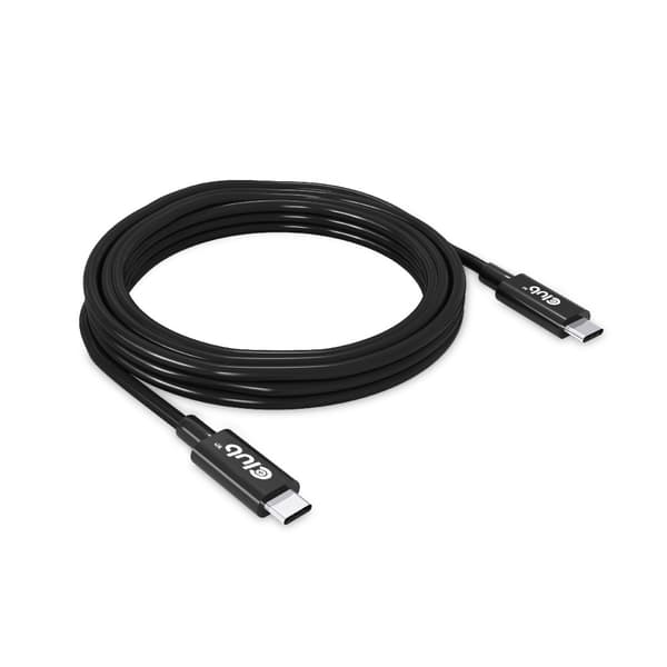 Club 3D - USB typ C-kabel - 24 pin USB-C till 24 pin USB-C - 3 m