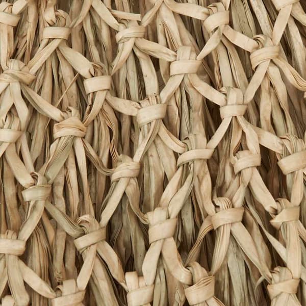 Tiki paraply med bananblad 150 cm bambu