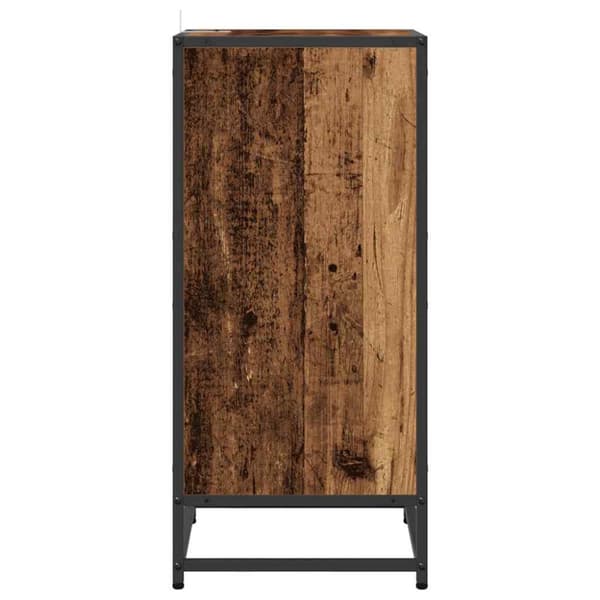 Sideboard Gammalt trä 35,5 x 35 x 76 cm