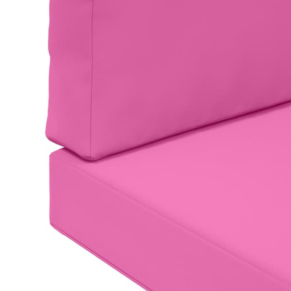 Utomhus Soffa Kudde 2 pcs Rosa Polyester
