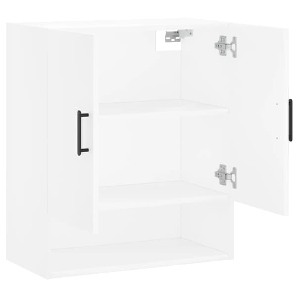 Väggskåp vit 60x31x70 cm konstruerat trä