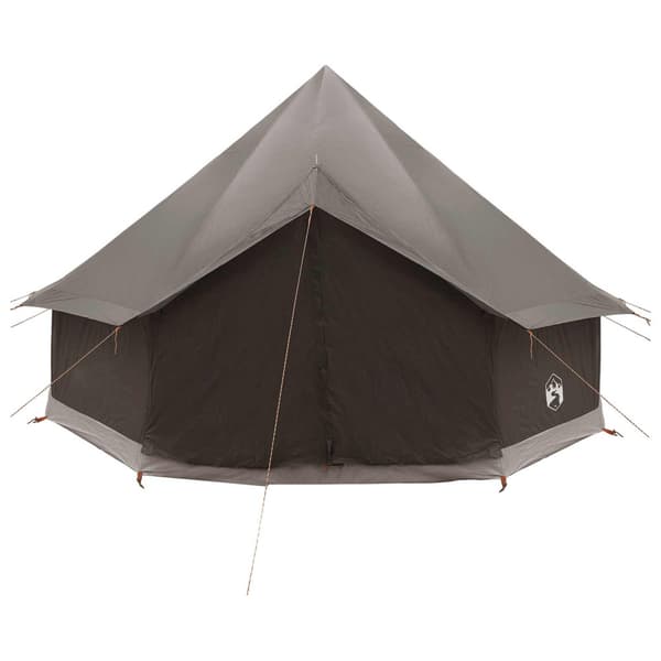 Tipi Tält Brun Grå 300 x 300 x 200 cm Polyester och Stål
