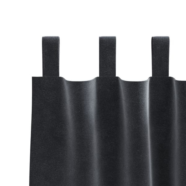 Mörkläggningsgardiner 2 pcs Mörkgrå 140 x 140 cm Sammet