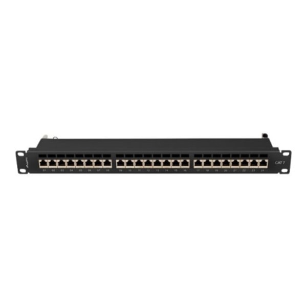 Lanberg PPS7-1024-B - patch-panel - 1U - 19" Svart