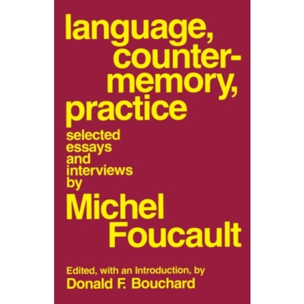 Language, Counter-Memory, Practice (häftad, eng)