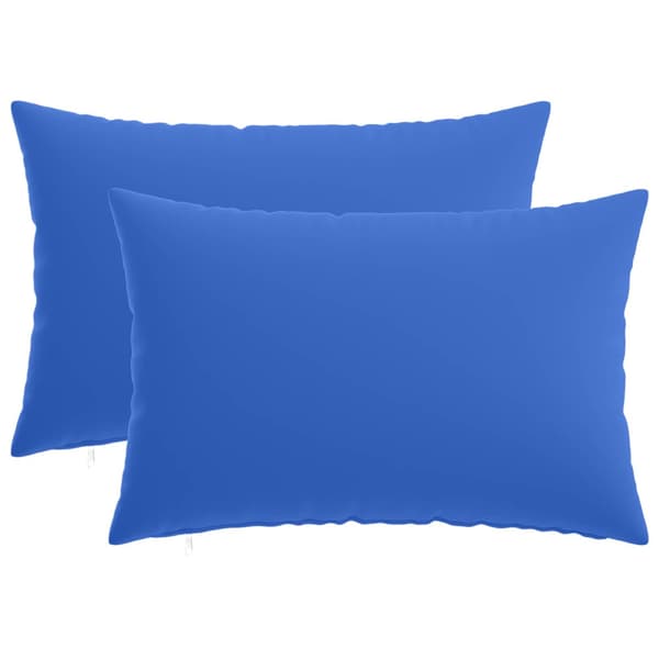 Kuddöverdrag 2 st HEERLEN Kungsblå 40 x 60 cm Polyester