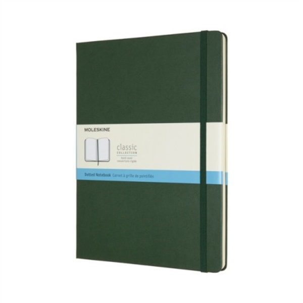 Moleskine Extra Large Dotted Hardcover Notebook: Myrtle Green