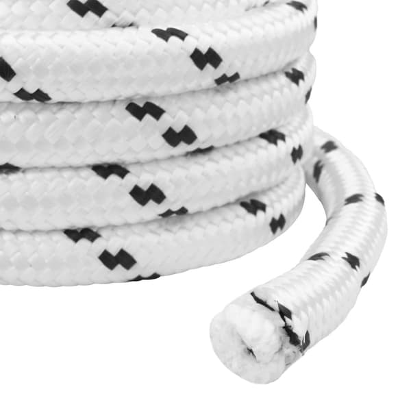 Mångsidigt bruksrep 25 mm 25 m Vit Polyester
