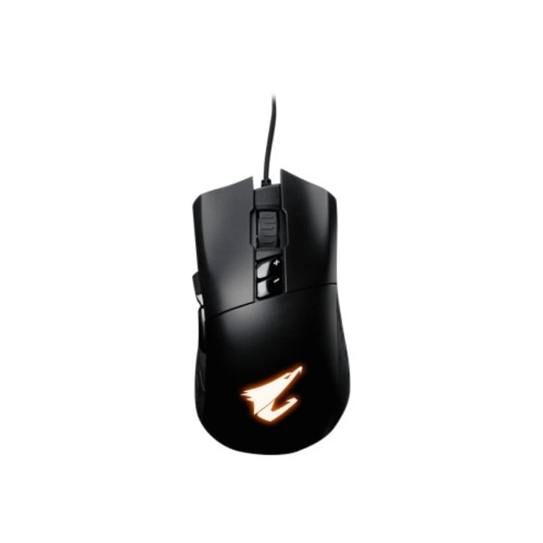 AORUS M3 - mus - USB - mattsvart Svart