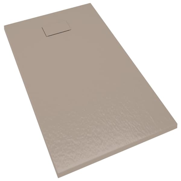 Duschkar SMC brun 120x70 cm