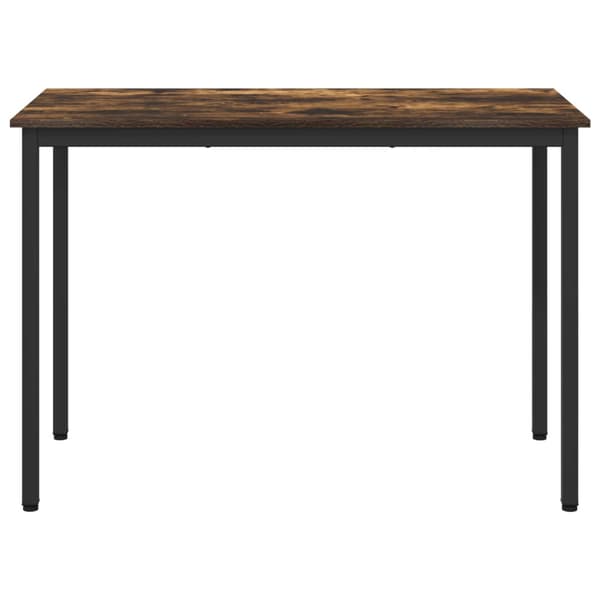 Matbord 110 x 55 x 75 cm Konstruerat trä Rökt ek Rektangulär