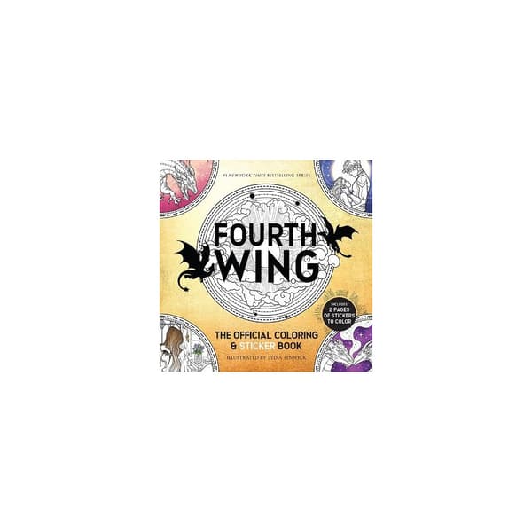 Fourth Wing: The Official Coloring & Sticker Book (pocket, eng)