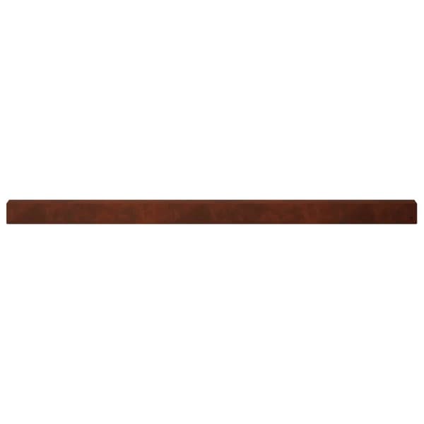 Topprofil för rabattkant 10 st 100 x 5 x 5 cm