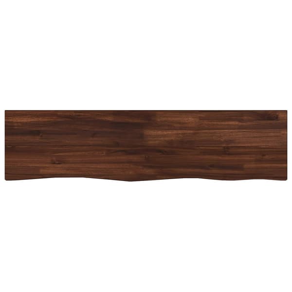 Rektangulärt Bordsskiva 90 x 50 x 3,5 cm Rektangulär Mörkbrun