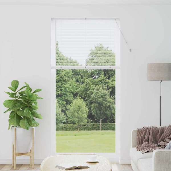 Persienner Vit 220 x 105 cm Aluminium