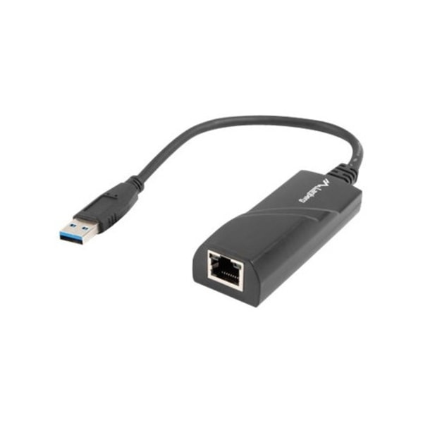 Lanberg NC-1000-01 - nätverksadapter - USB 3.0 - Gigabit Ethernet