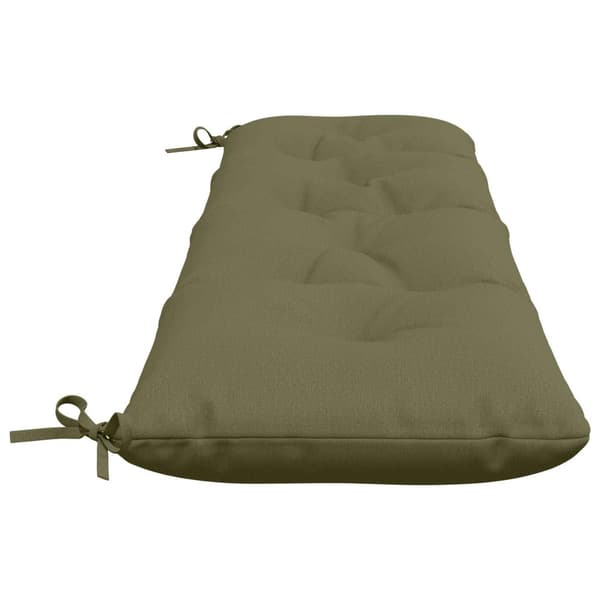 Bänk kudde VIANEN 100% Polyester Olivgrön 160 x 40 x 12 cm