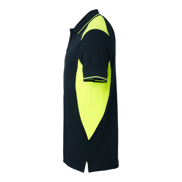 213 Polo Navy/fluorescent yellow Male