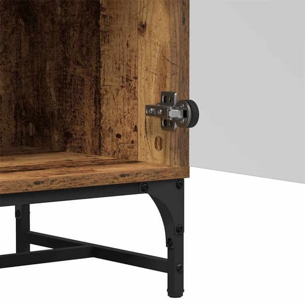 Sideboard Gammalt trä 35 x 37 x 117 cm