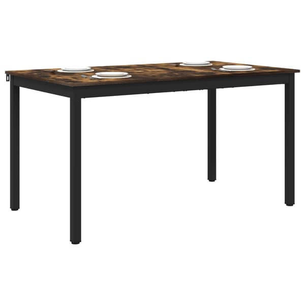 Matbord 140 x 80 x 75 cm METALL