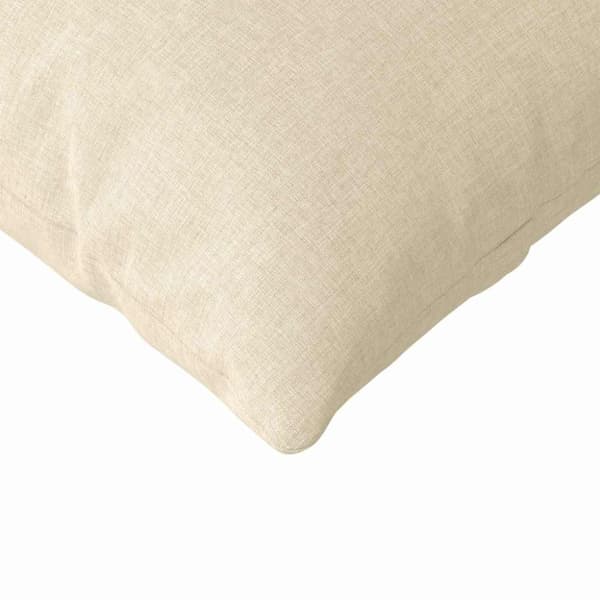 Sofakuddar 2 pcs Kräm 200 x 40 cm tyg