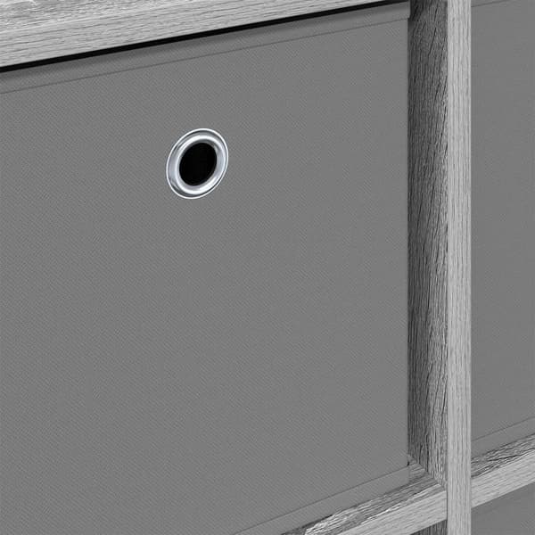 Sideboard med låda Grå Sonoma 68,5 x 32 x 67 cm