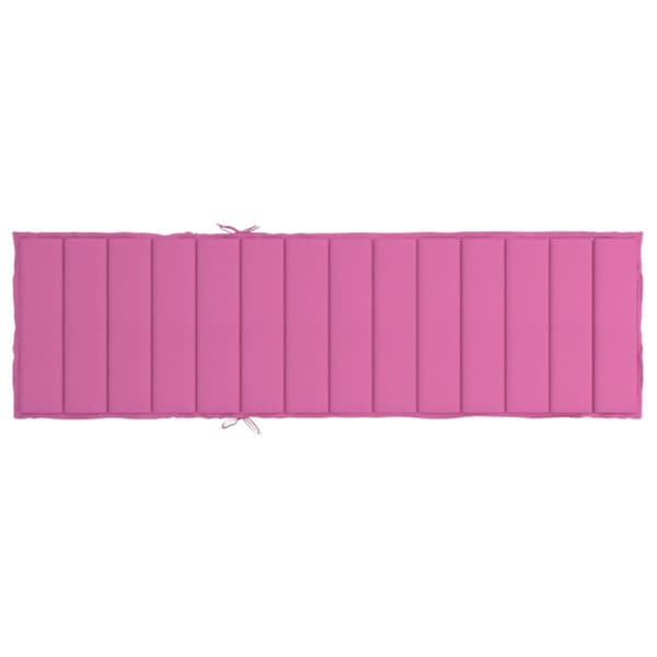 Solsängsdyna rosa oxfordtyg
