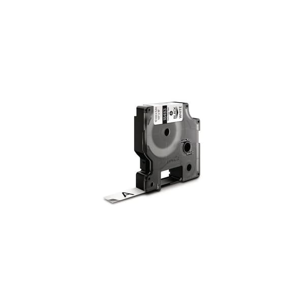 Tape Rhino perm polyester 12mm sv på vit