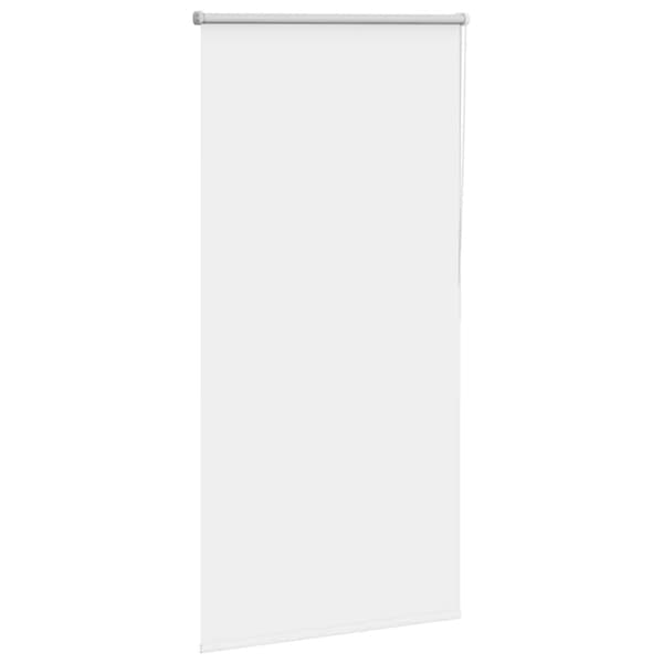 Rullgardin mörkläggning vit 80x130 cm tyg bredd 75,7 cm