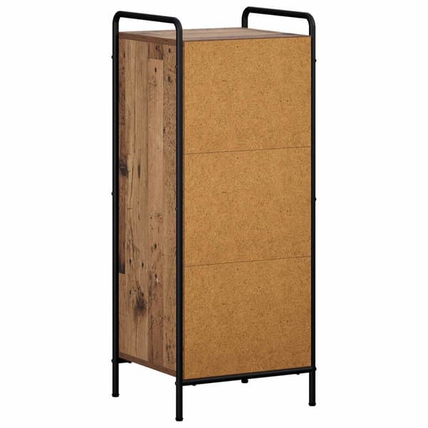 Badrumsskåp Gammalt trä 40 x 36 x 99,5 cm Konstruerat trä