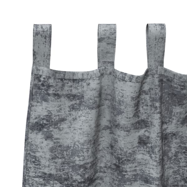 Sammetsgardiner 2 pcs Silvergrå 175 x 140 cm Sammet